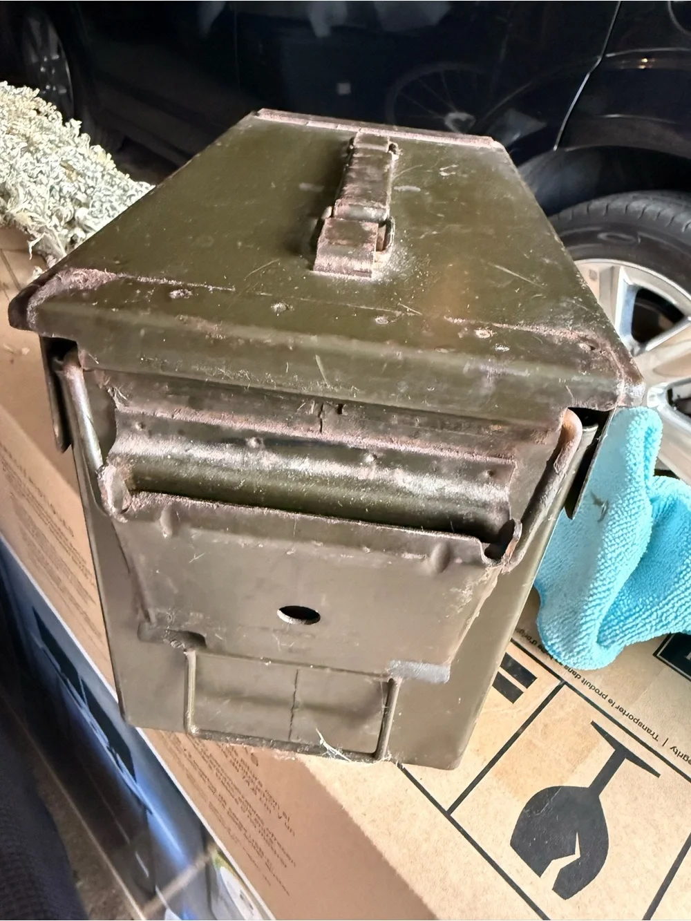 Green Ammo Case